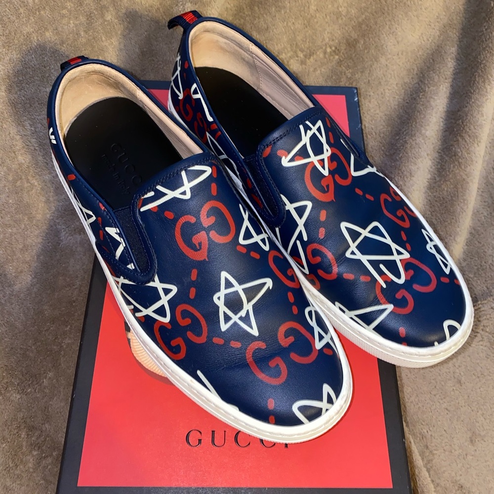 Authentic Women’s Gucci Ghost Slide Ons